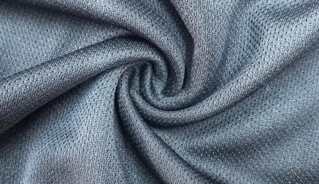 165GSM Moisture Wicking Fabric Polyester Mesh Breathable Lightweight for Sportswear